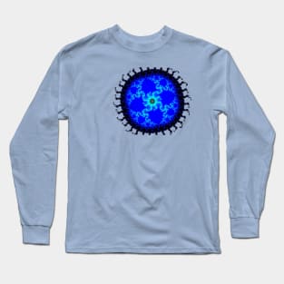 circular fractal Long Sleeve T-Shirt
